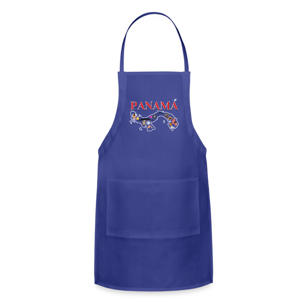 Panama Patria - Adjustable Apron - royal blue