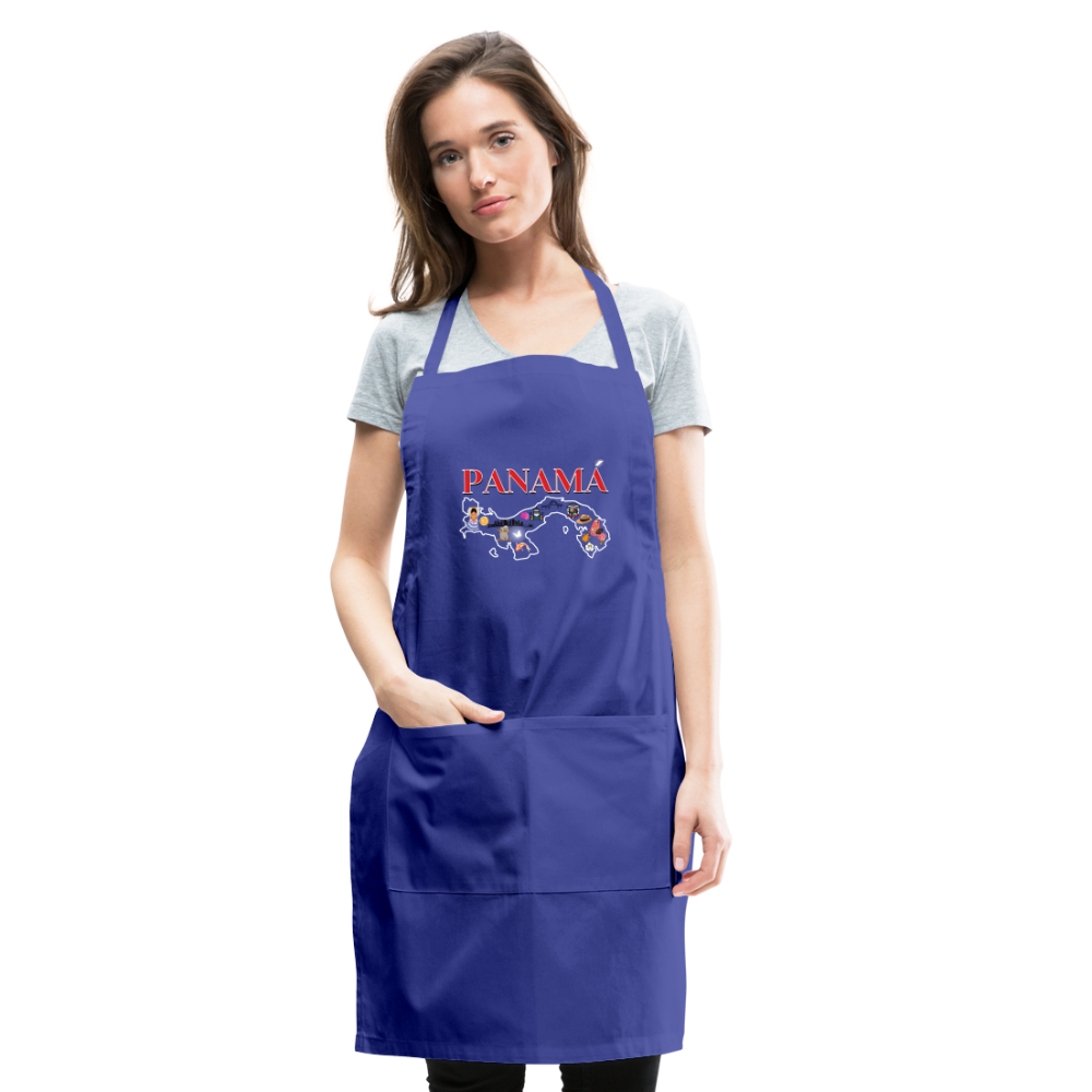 Panama Patria - Adjustable Apron - royal blue
