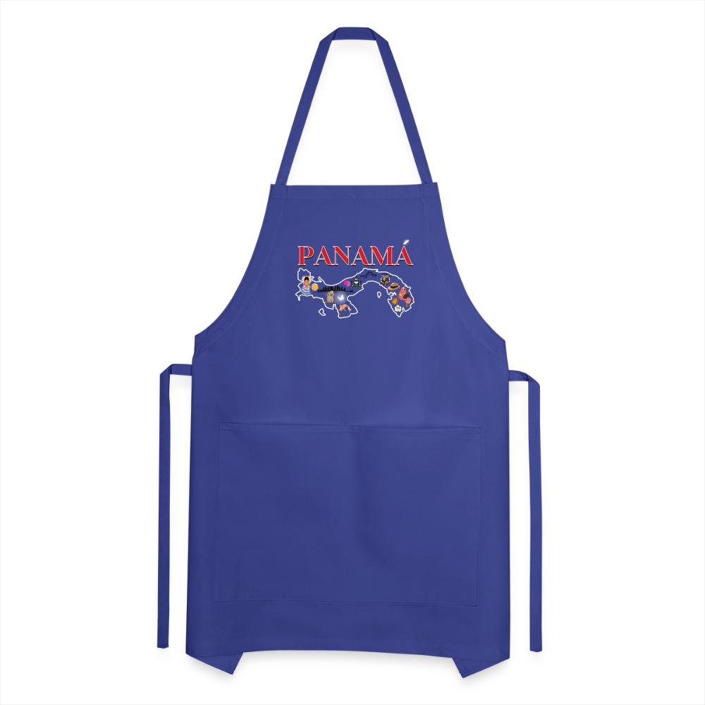 Panama Patria - Adjustable Apron - royal blue