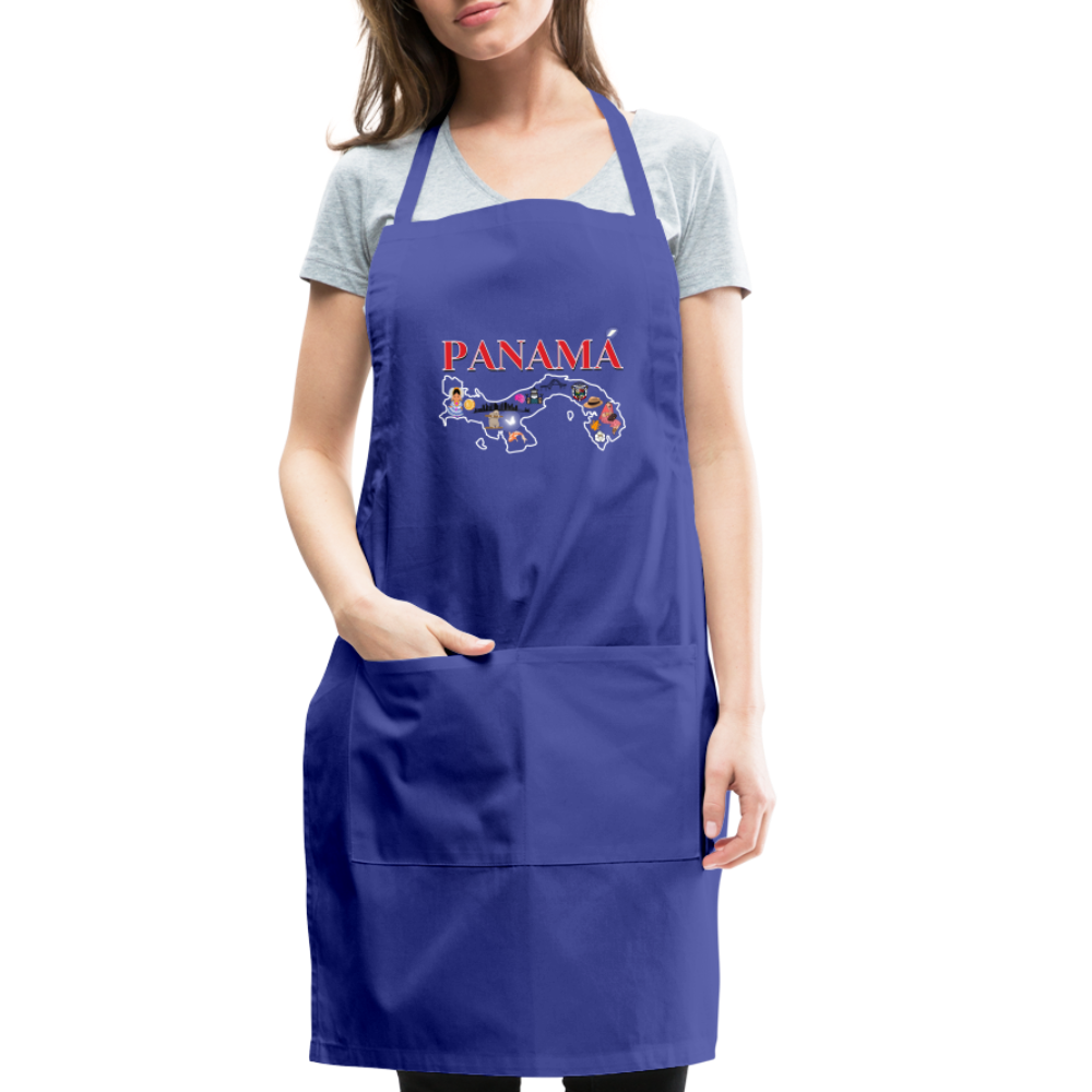 Panama Patria - Adjustable Apron - royal blue