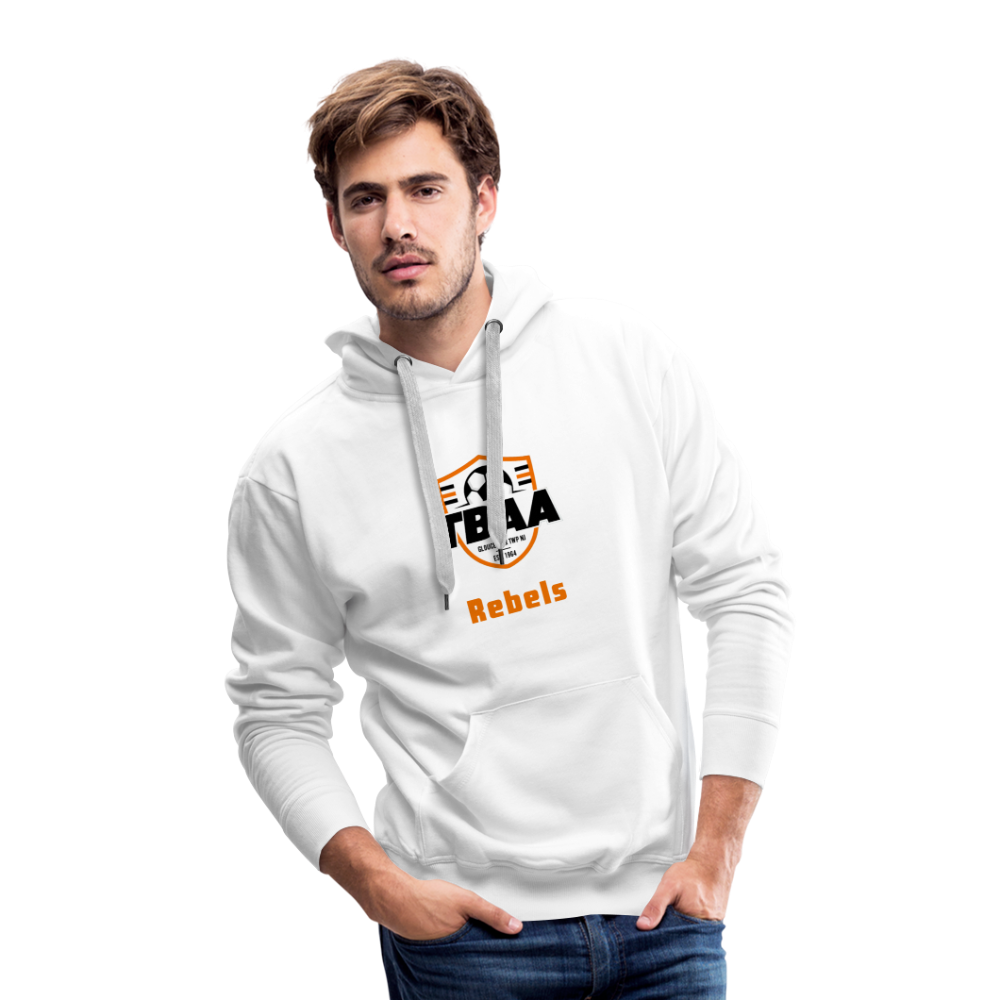 TBAA Rebels - Men’s Premium Hoodie - white