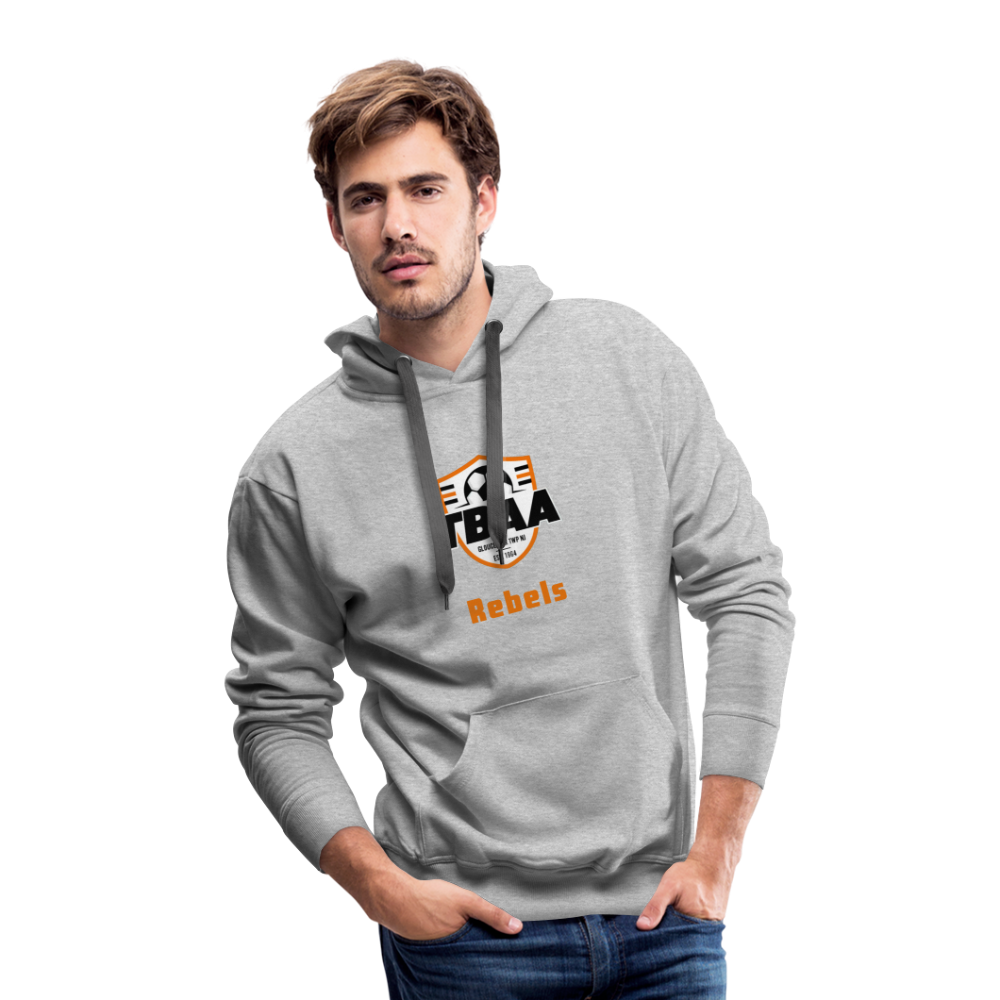 TBAA Rebels - Men’s Premium Hoodie - heather grey