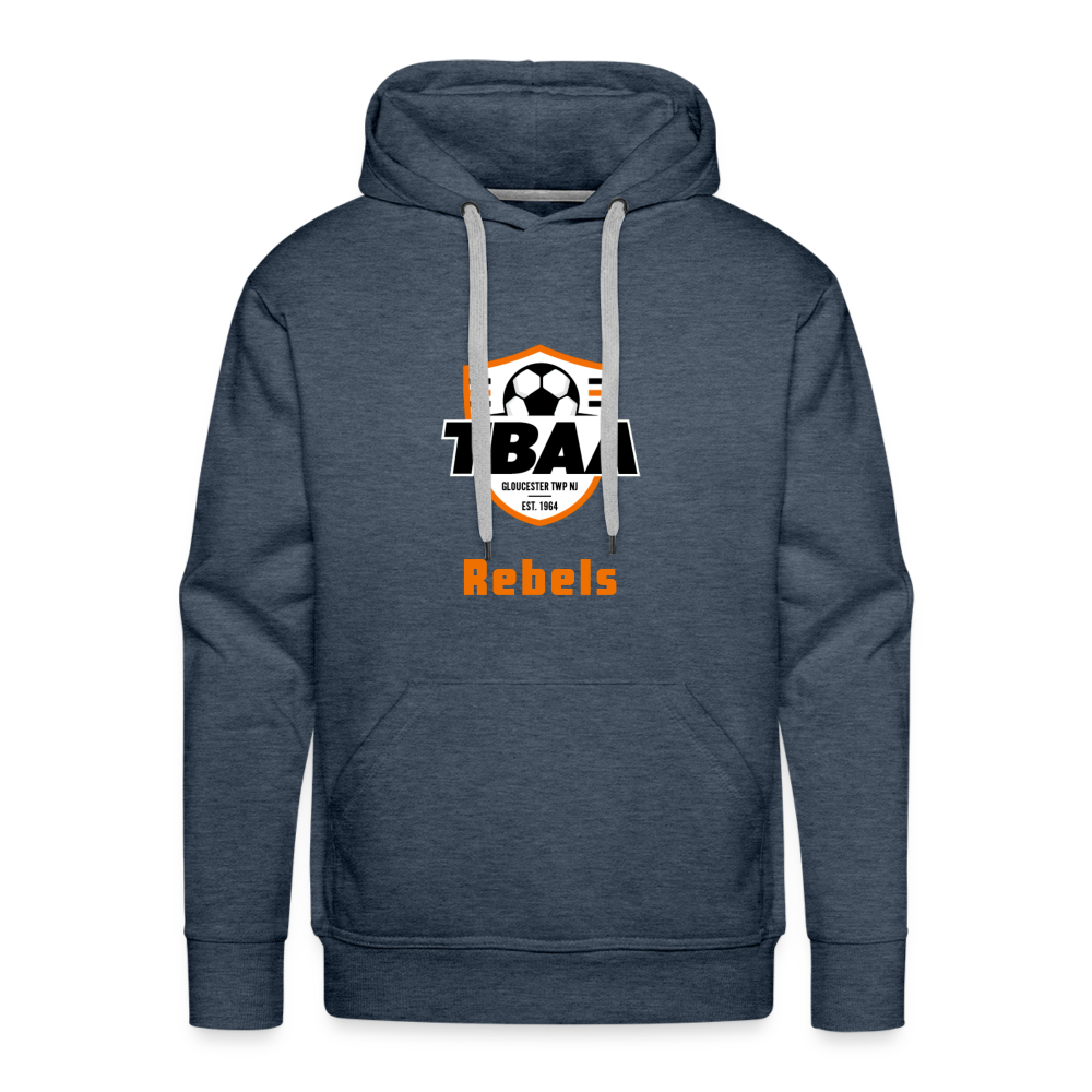 TBAA Rebels - Men’s Premium Hoodie - heather denim