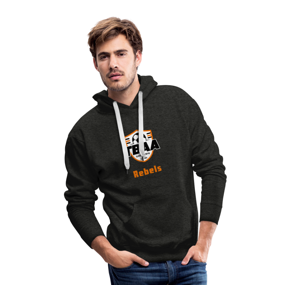 TBAA Rebels - Men’s Premium Hoodie - charcoal grey