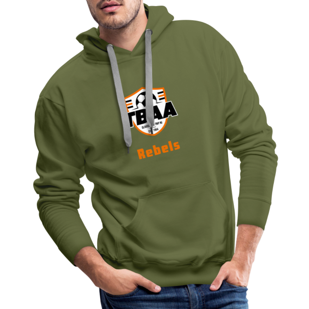 TBAA Rebels - Men’s Premium Hoodie - olive green