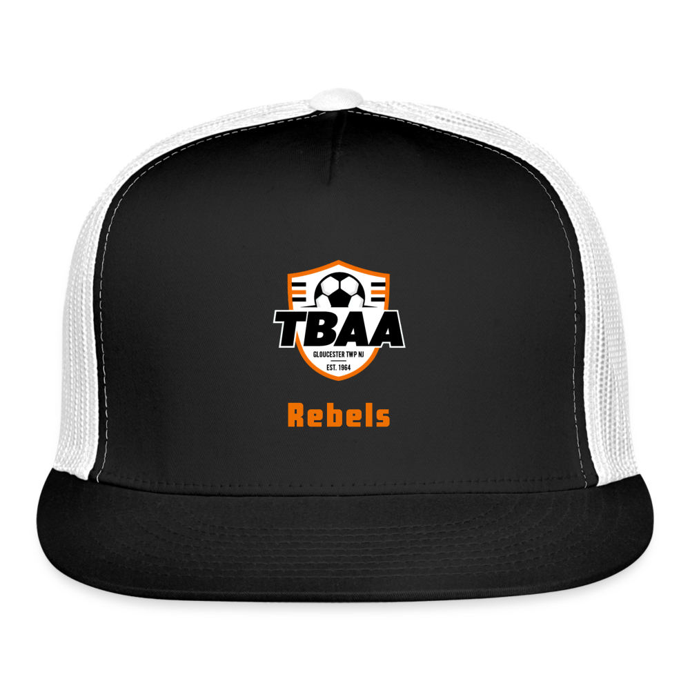 TBAA Rebels Trucker Cap - black/white