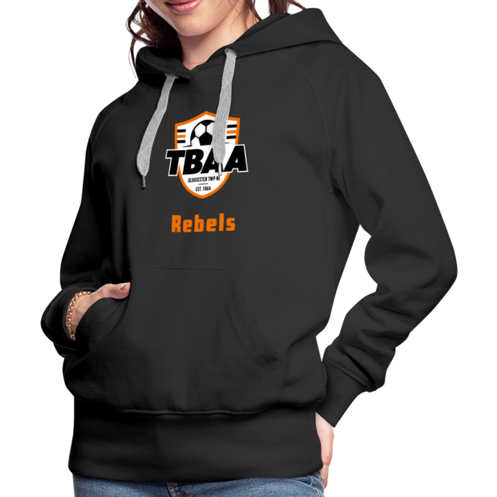 TBAA Rebels Women’s Premium Hoodie - black