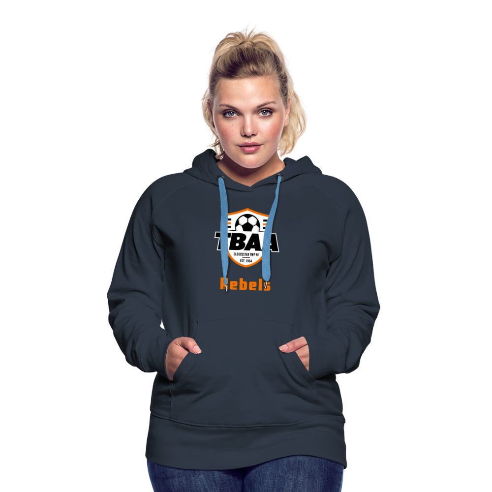 TBAA Rebels Women’s Premium Hoodie - navy