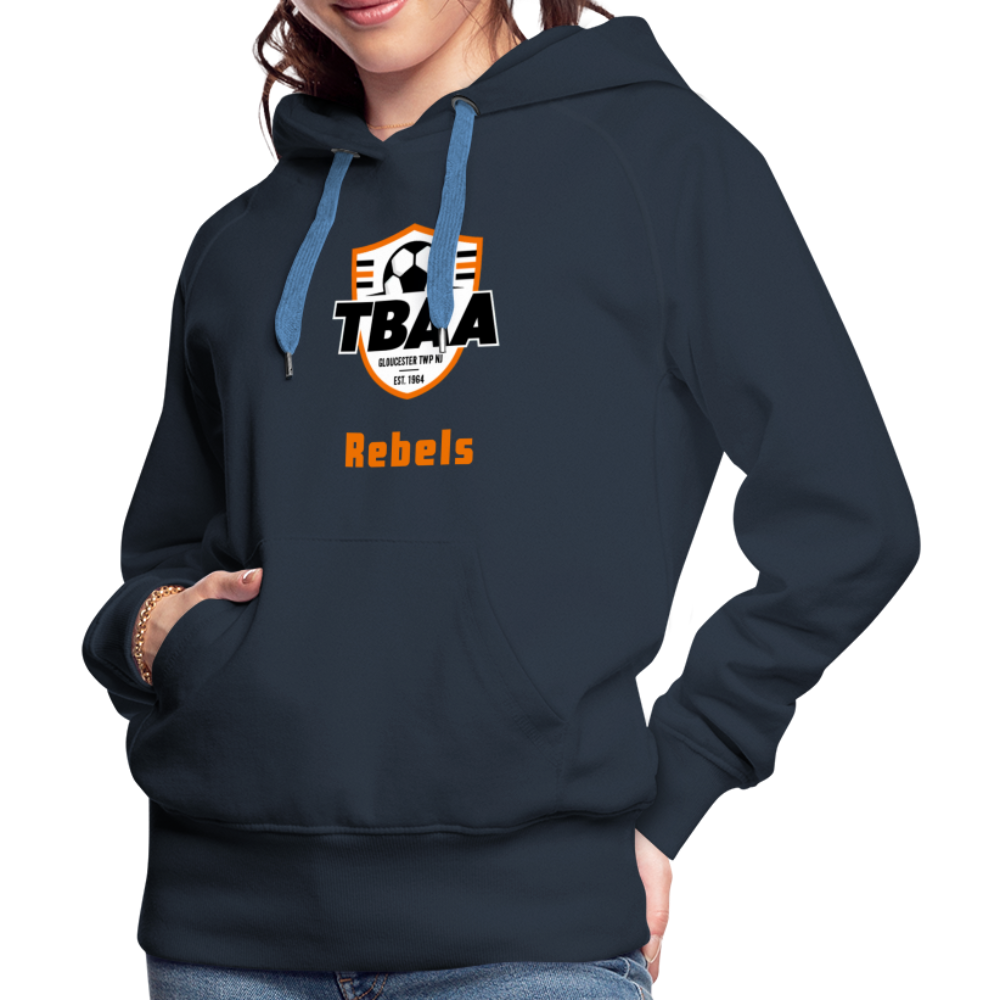 TBAA Rebels Women’s Premium Hoodie - navy