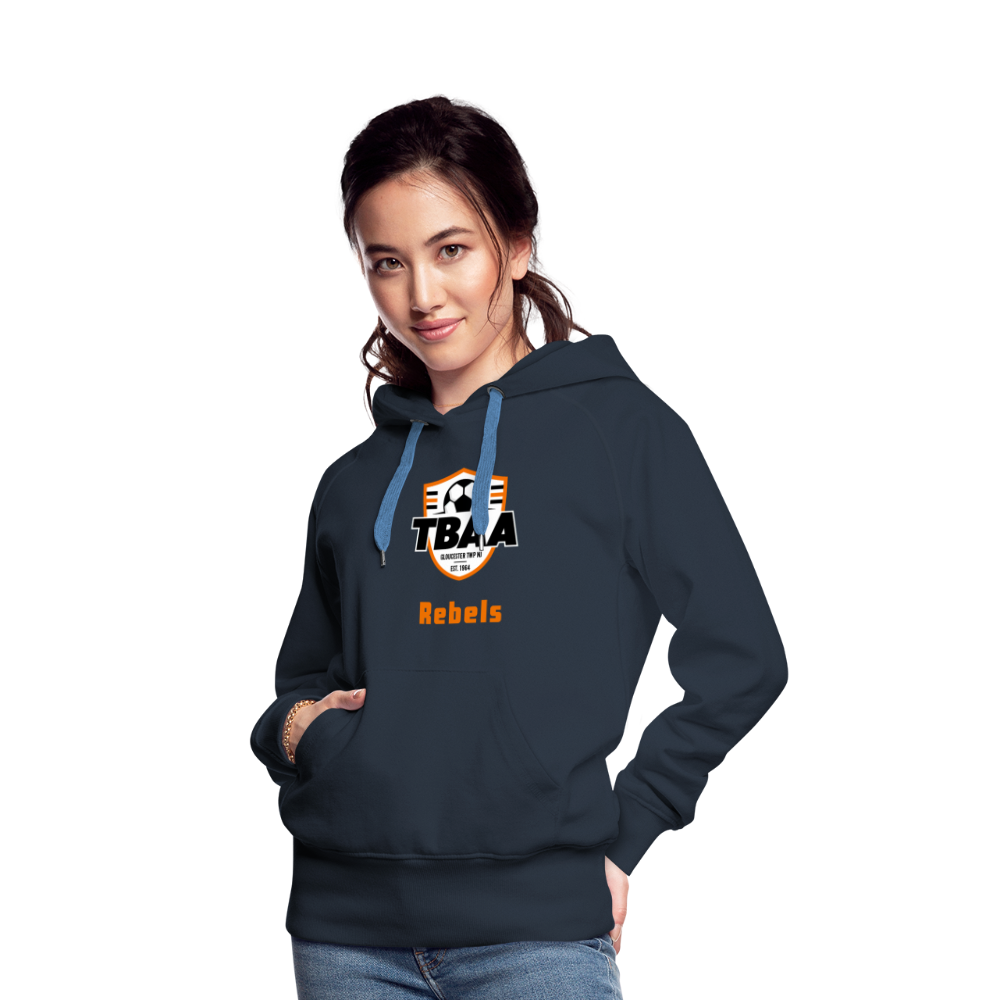 TBAA Rebels Women’s Premium Hoodie - navy