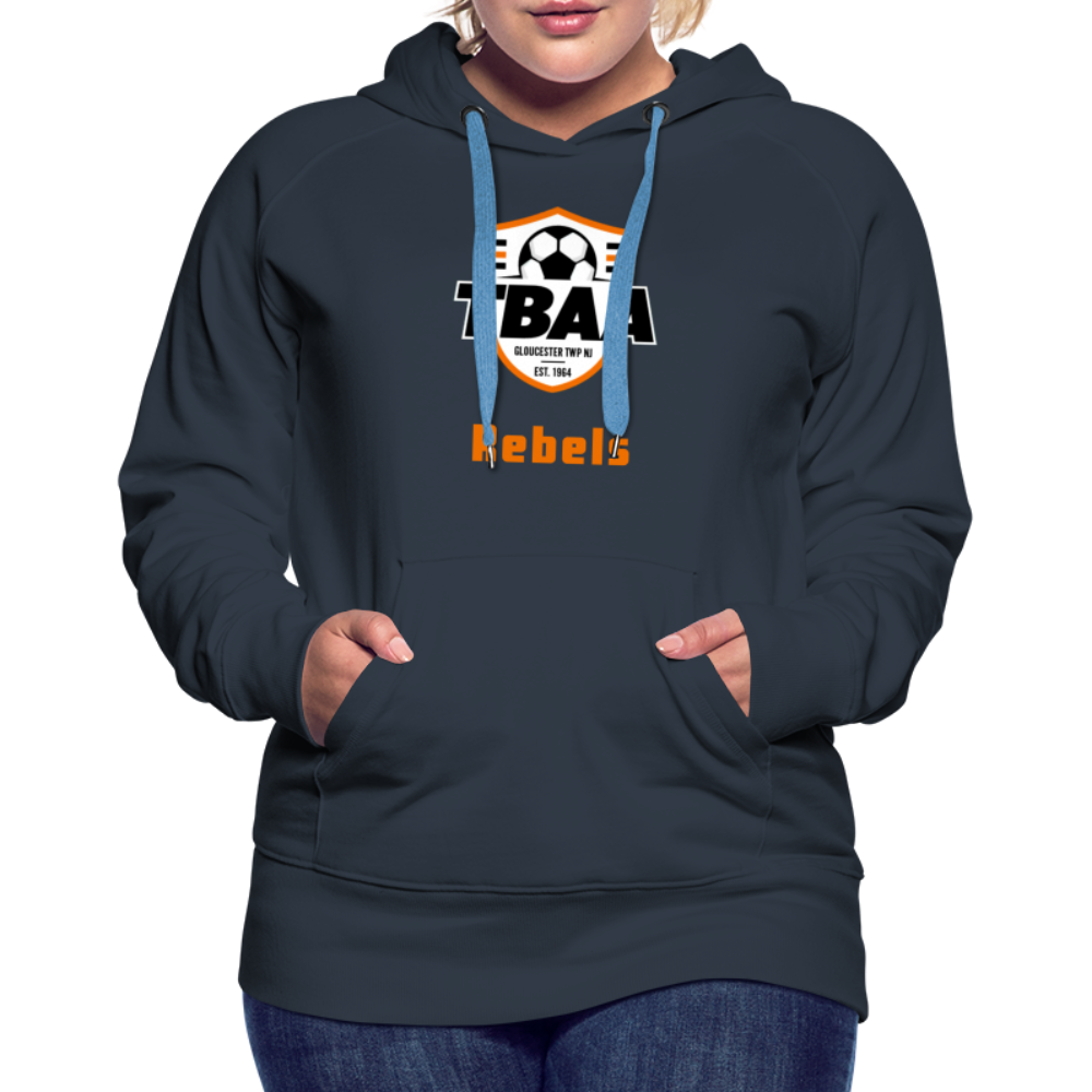 TBAA Rebels Women’s Premium Hoodie - navy