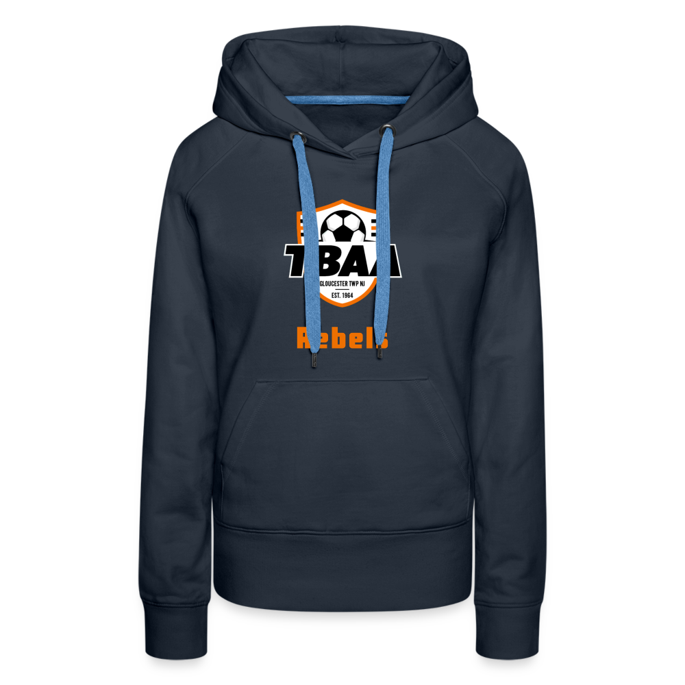 TBAA Rebels Women’s Premium Hoodie - navy