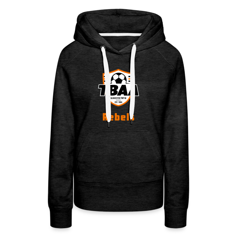 TBAA Rebels Women’s Premium Hoodie - charcoal grey
