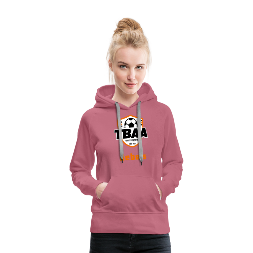 TBAA Rebels Women’s Premium Hoodie - mauve