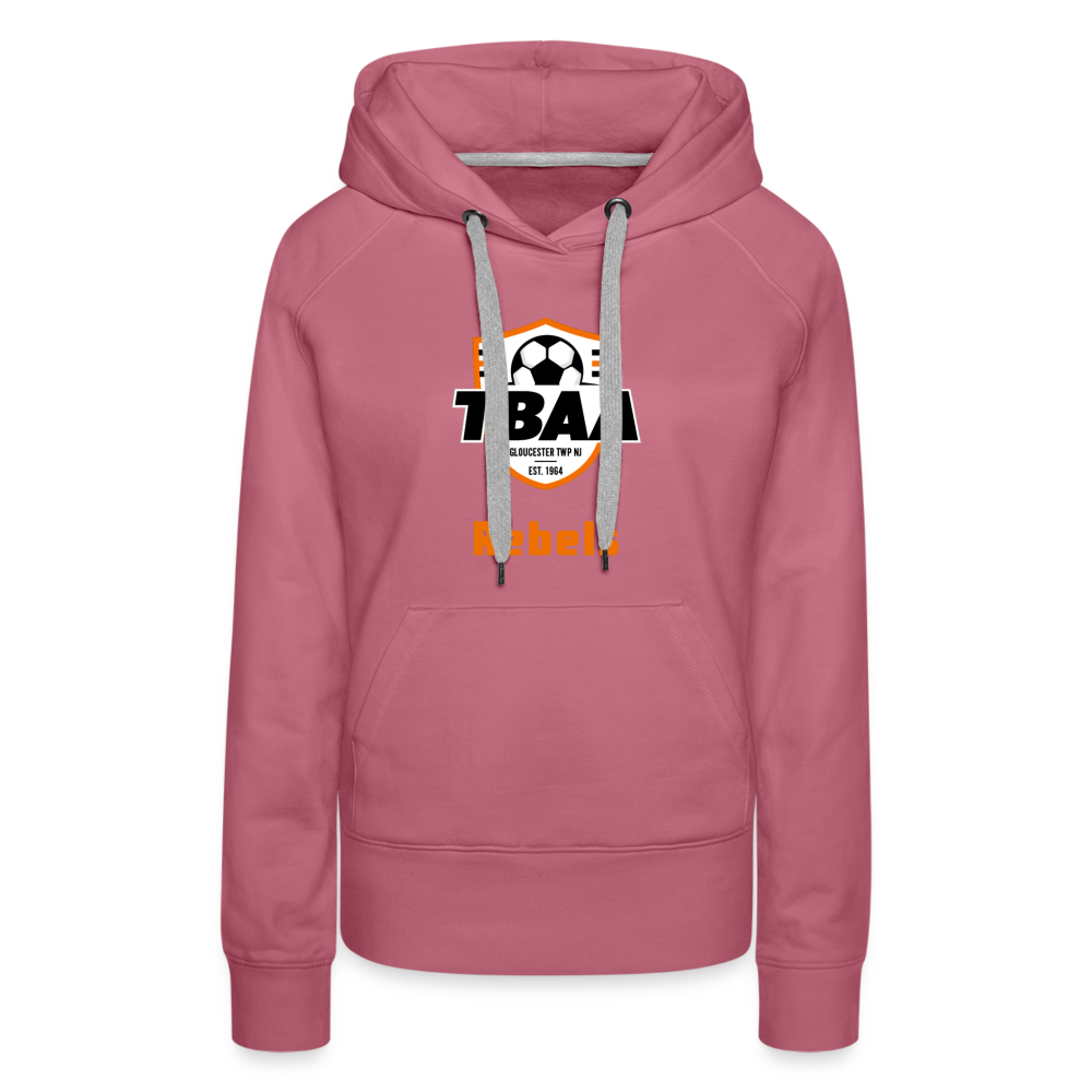 TBAA Rebels Women’s Premium Hoodie - mauve