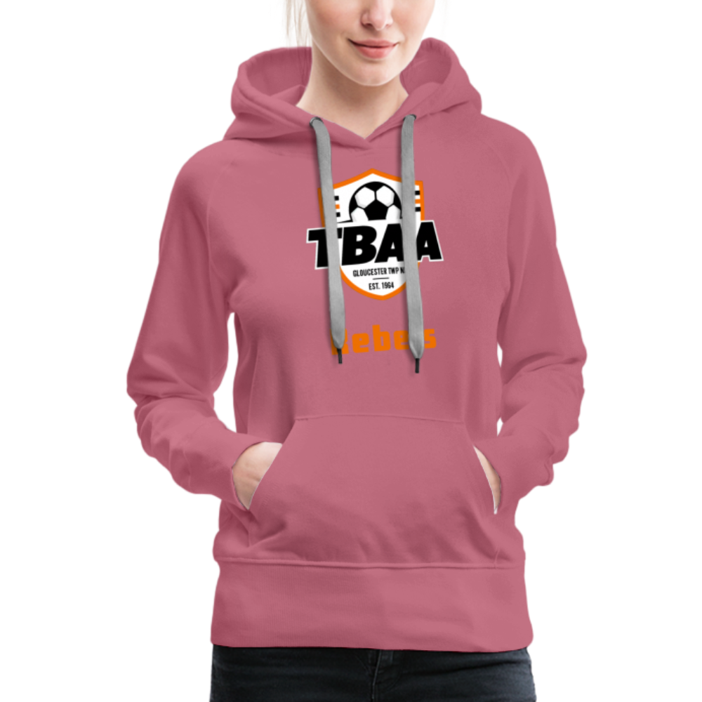 TBAA Rebels Women’s Premium Hoodie - mauve