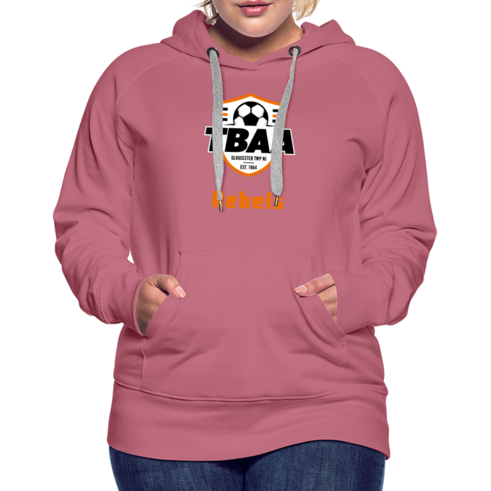 TBAA Rebels Women’s Premium Hoodie - mauve
