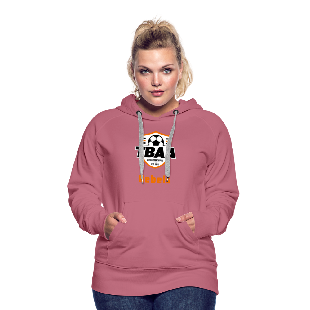 TBAA Rebels Women’s Premium Hoodie - mauve