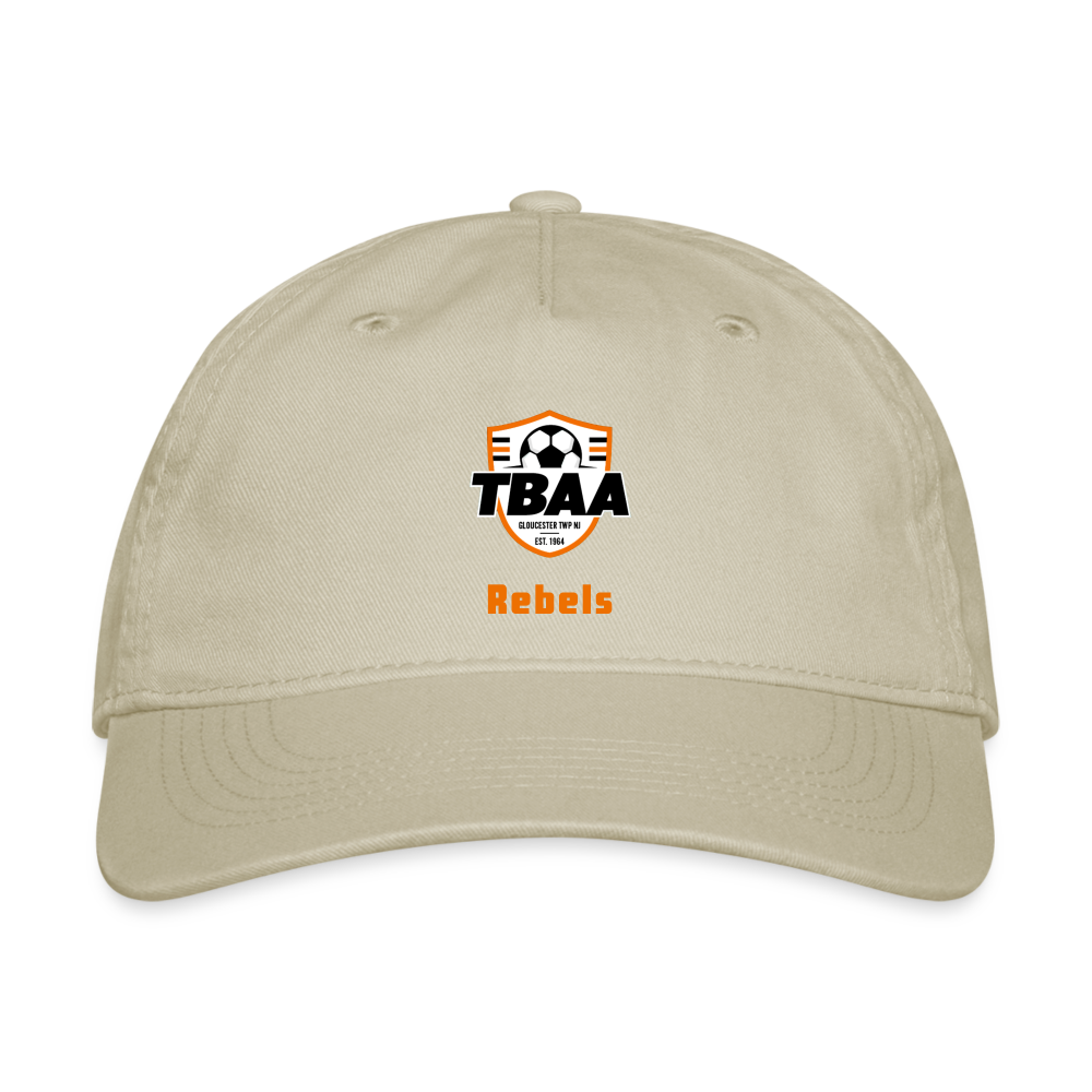 TBAA Rebels Organic Baseball Cap - khaki