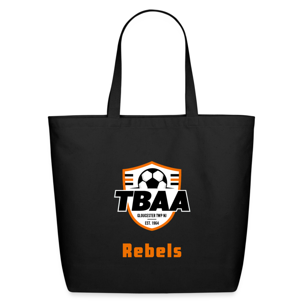 TBAA Rebels Eco-Friendly Cotton Tote - black