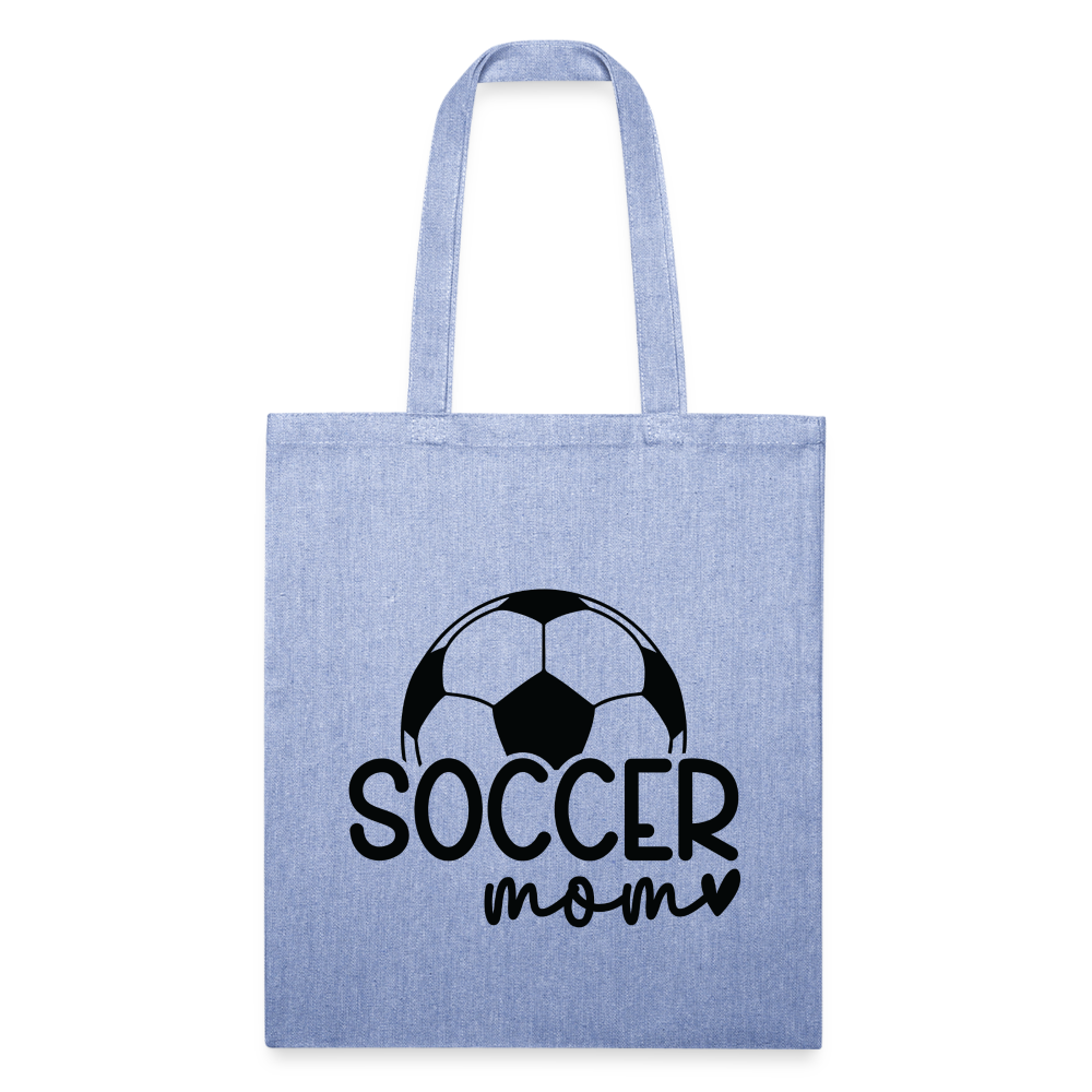 Soccer Mom - Recycled Tote Bag - light Denim