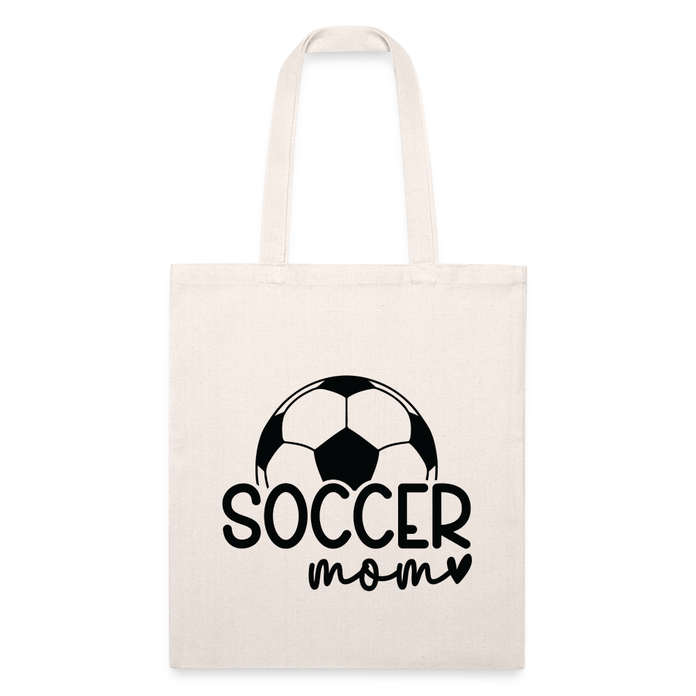 Soccer Mom - Recycled Tote Bag - natural