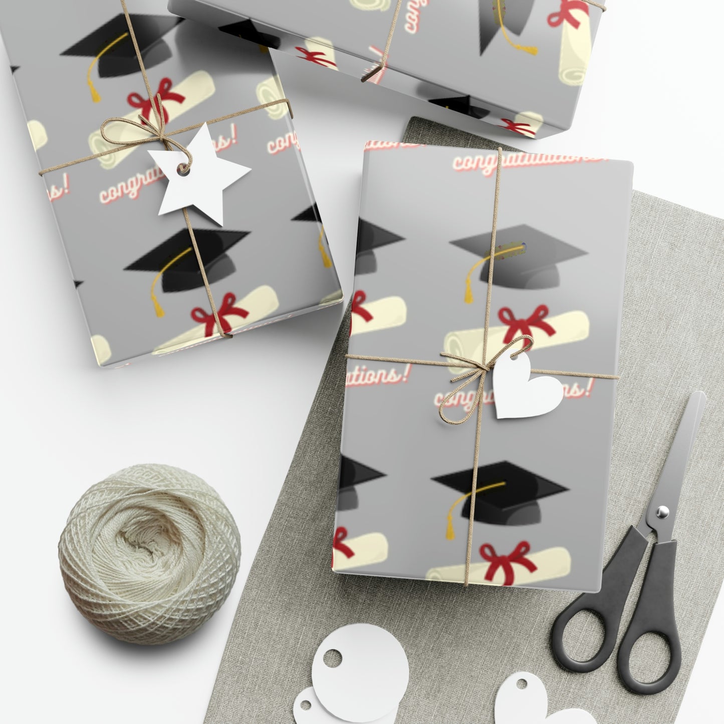 Grad Congratulations - Gift Wrap Papers