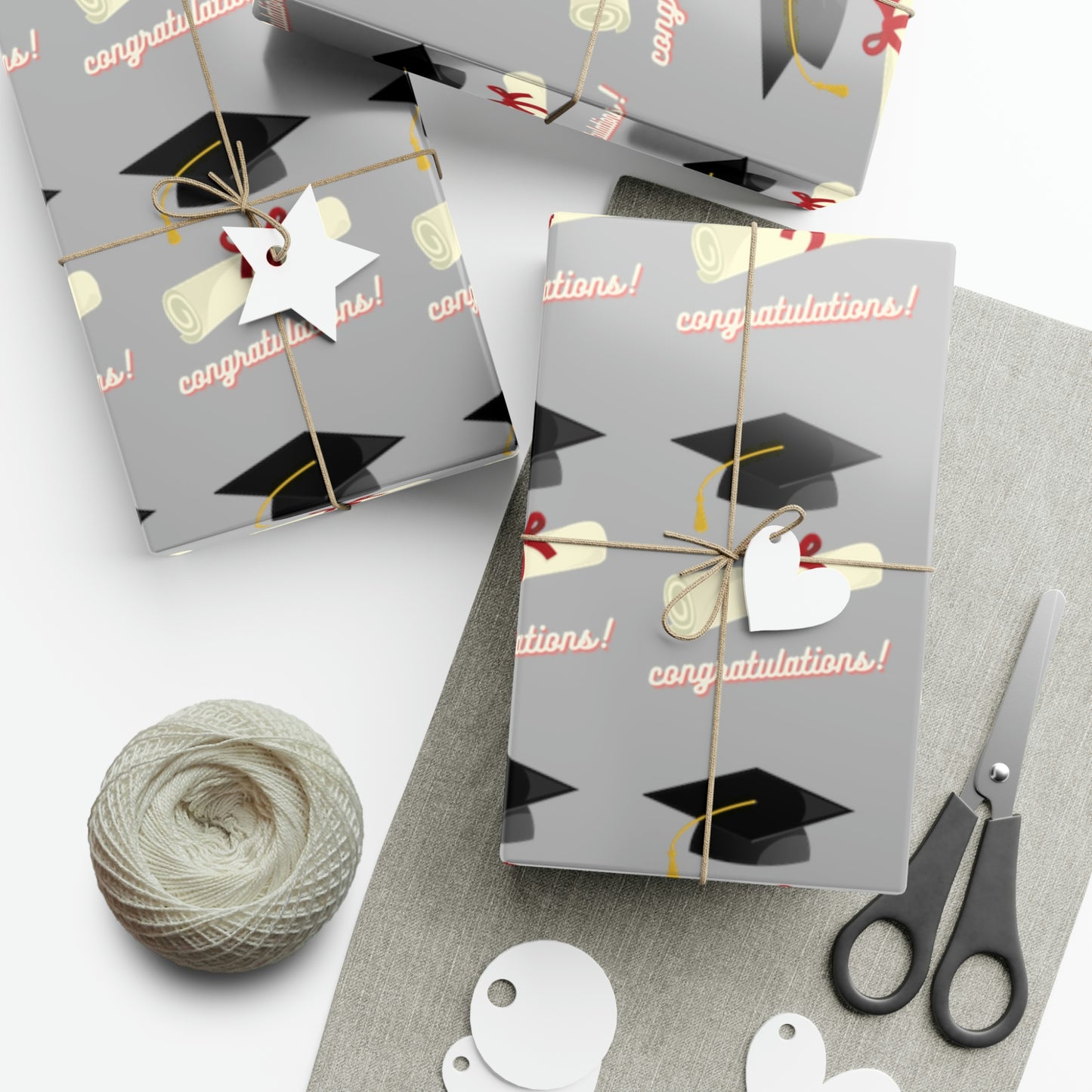 Grad Congratulations - Gift Wrap Papers