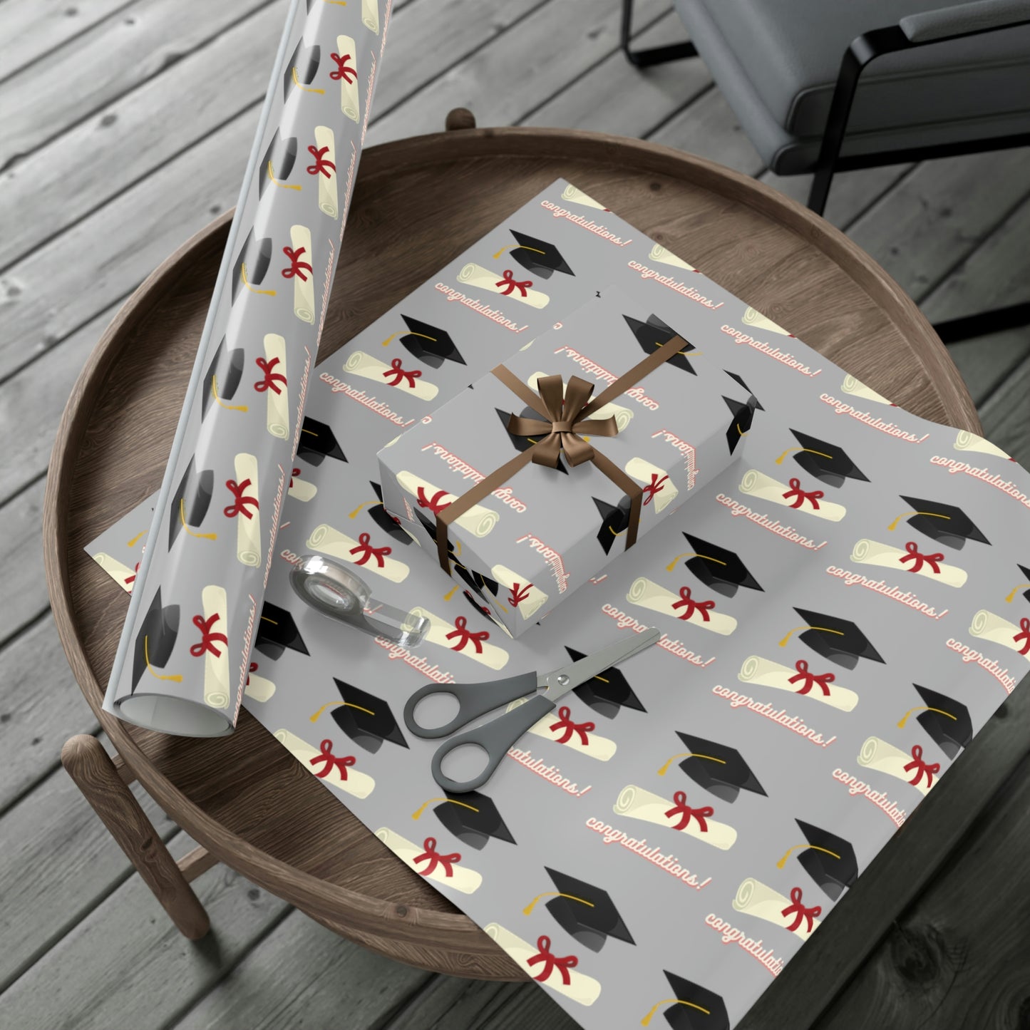 Grad Congratulations - Gift Wrap Papers