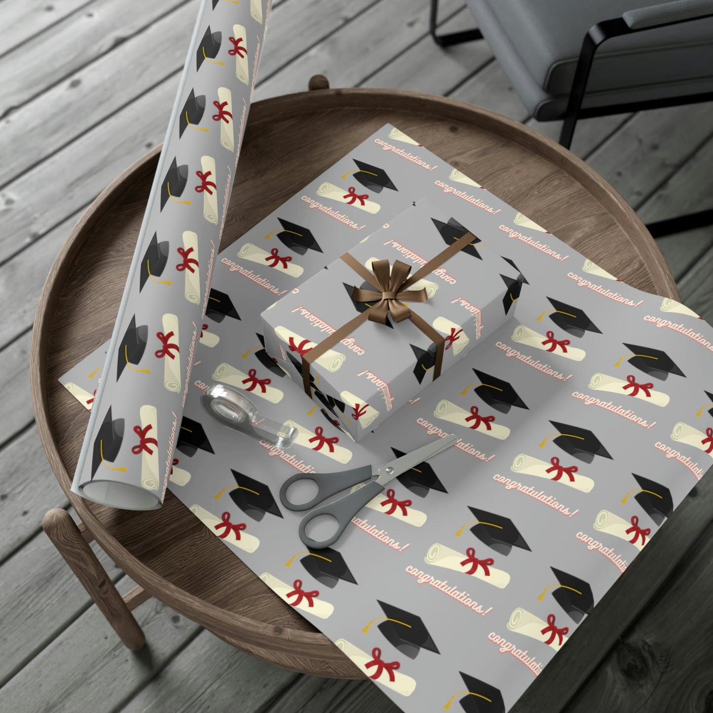 Grad Congratulations - Gift Wrap Papers