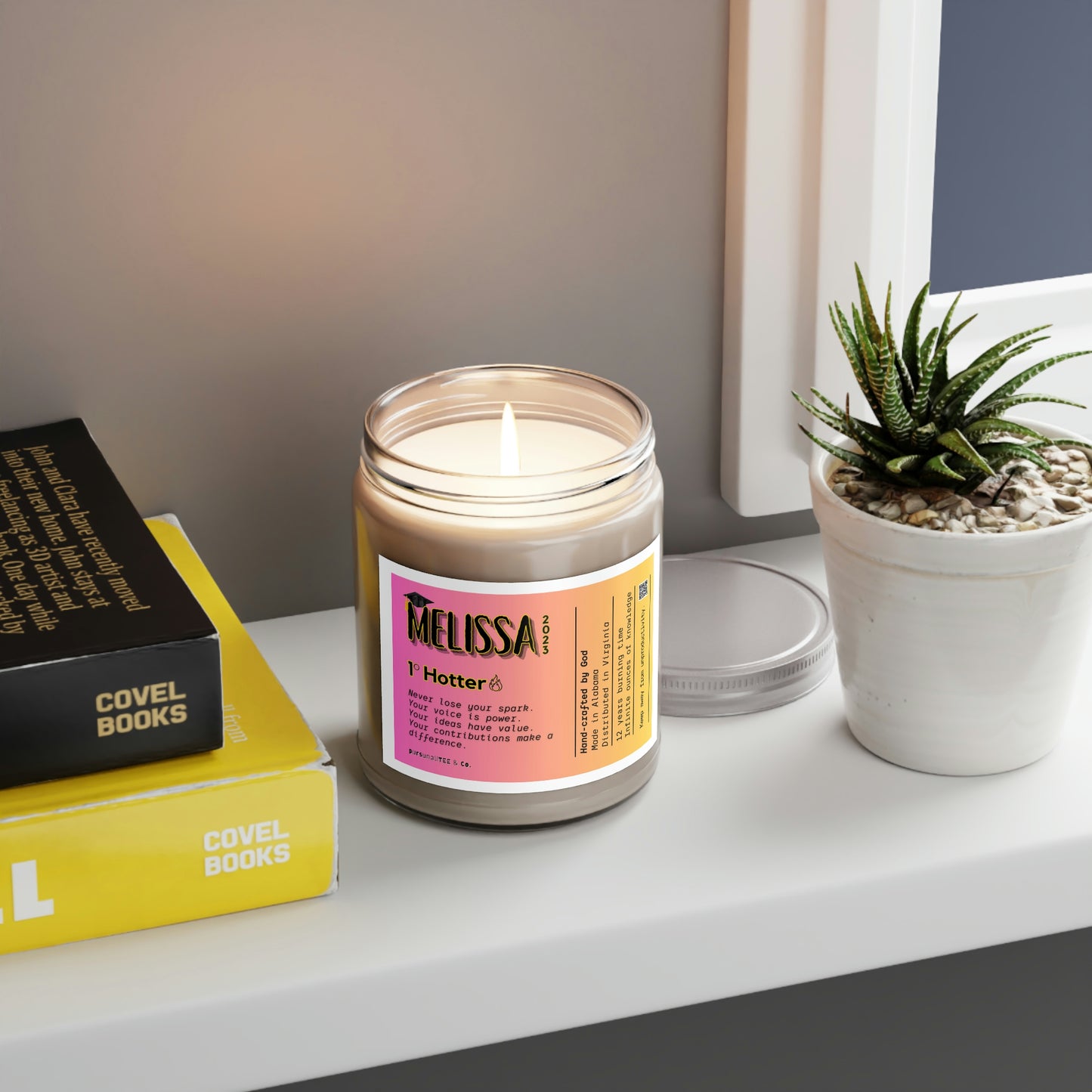 Grad, Never Lose Your Spark - Custom #2 Scented Candles, 9oz