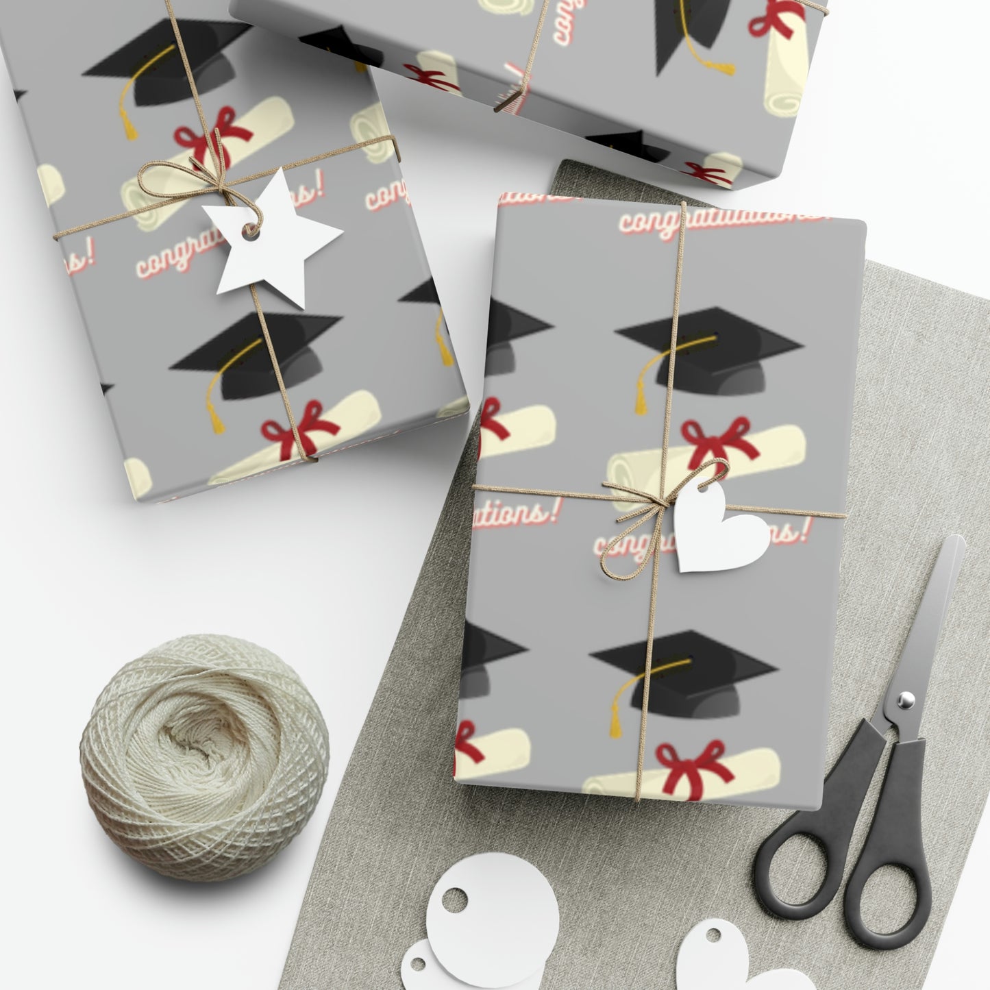 Grad Congratulations - Gift Wrap Papers