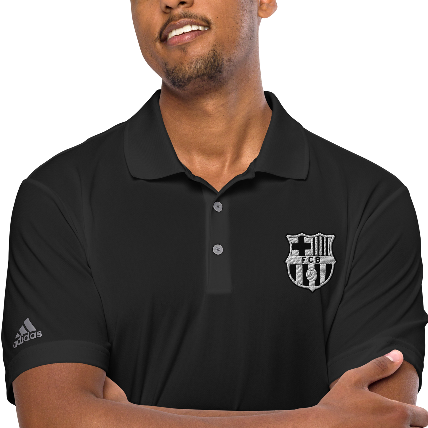 FCB Embroidered - adidas performance polo shirt