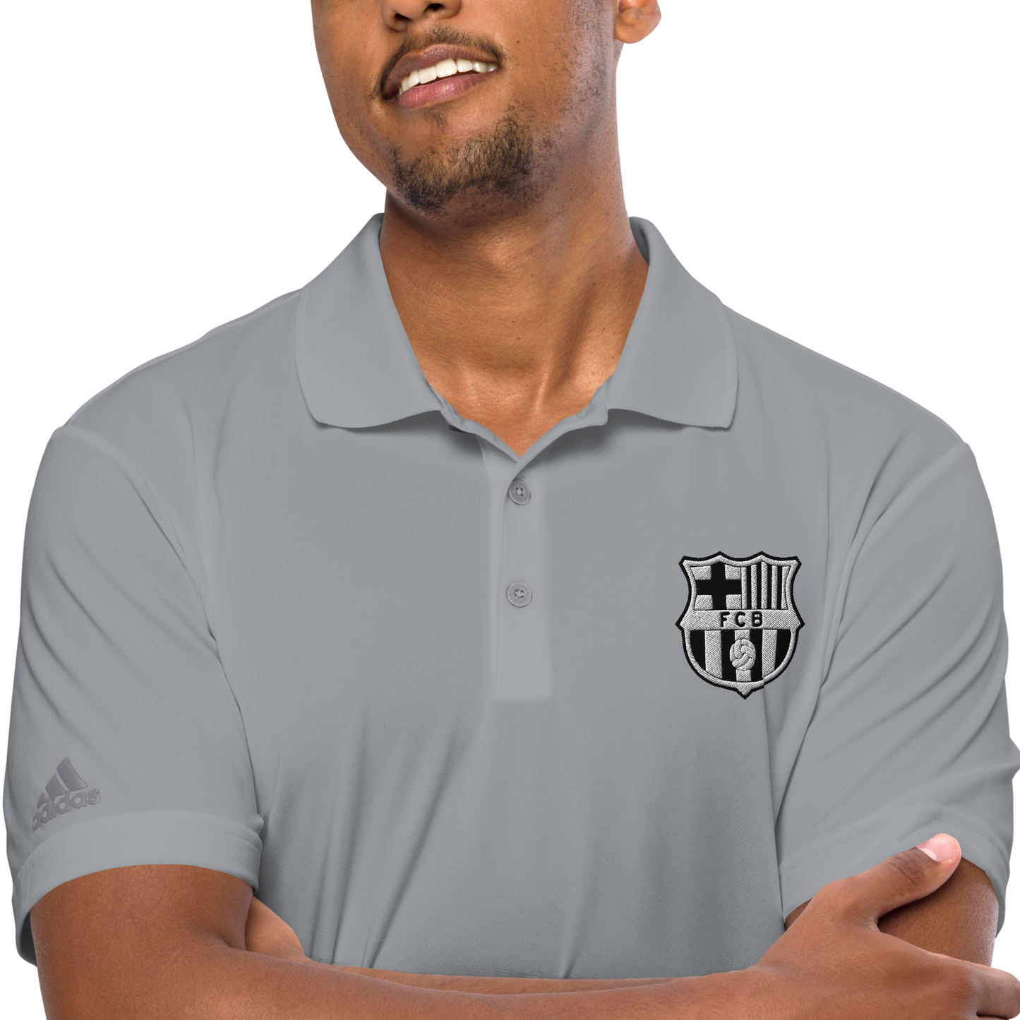 FCB Embroidered - adidas performance polo shirt