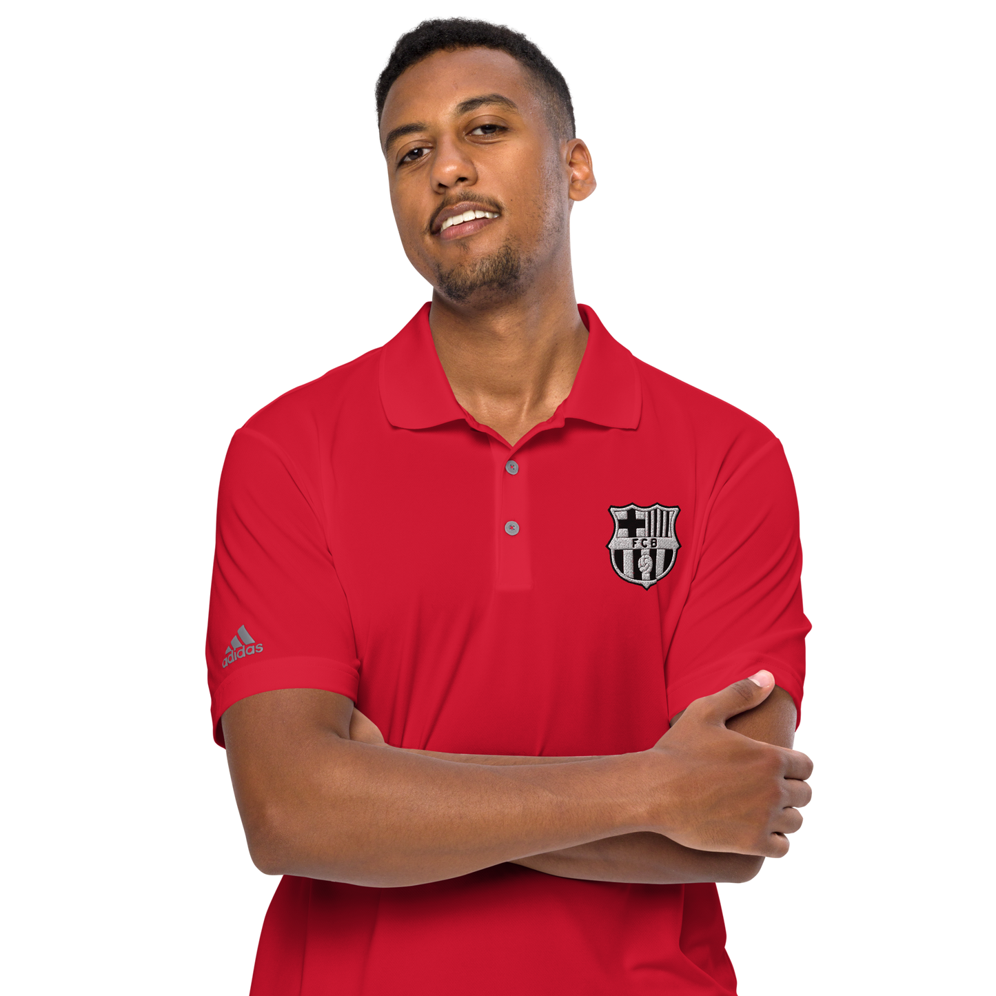 FCB Embroidered - adidas performance polo shirt
