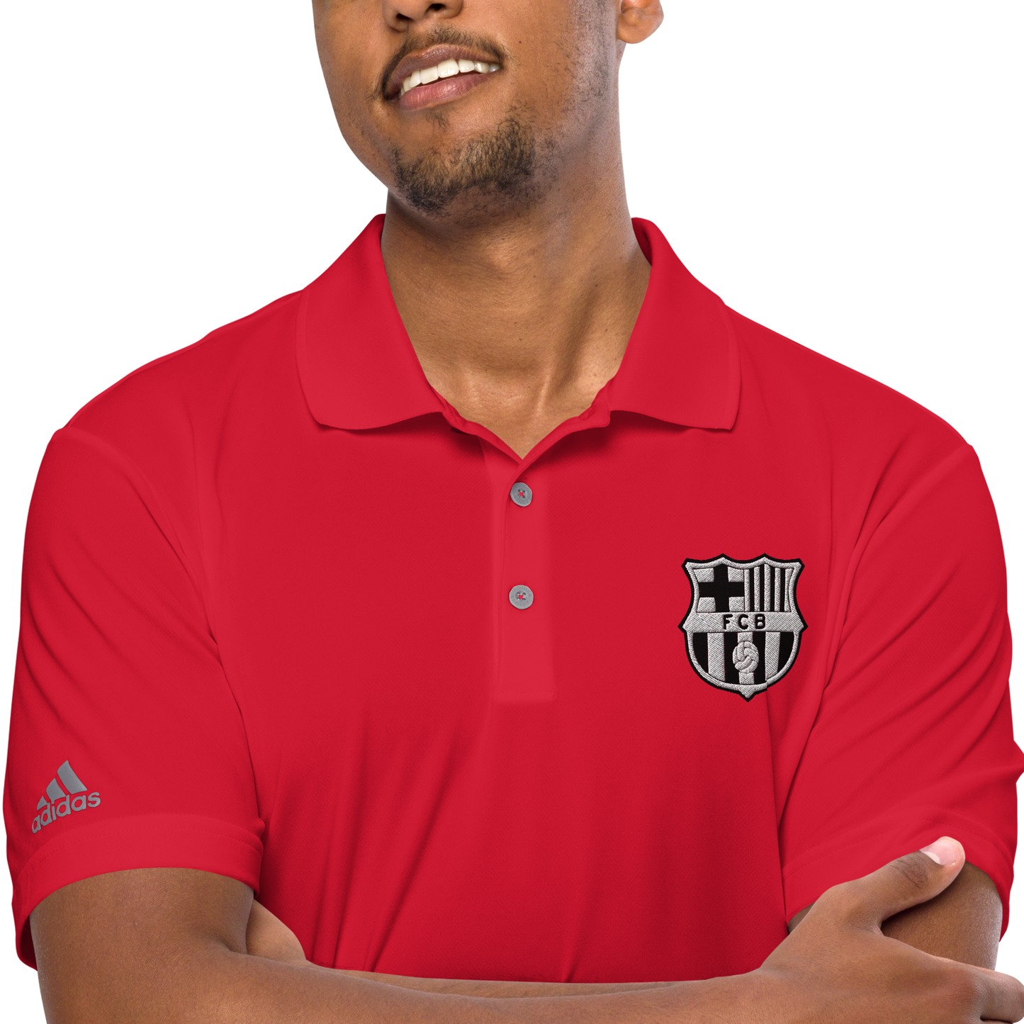 FCB Embroidered - adidas performance polo shirt