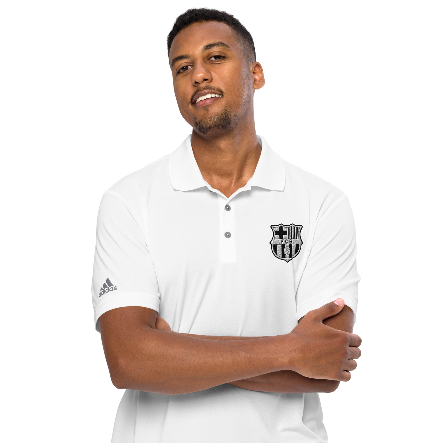 FCB Embroidered - adidas performance polo shirt