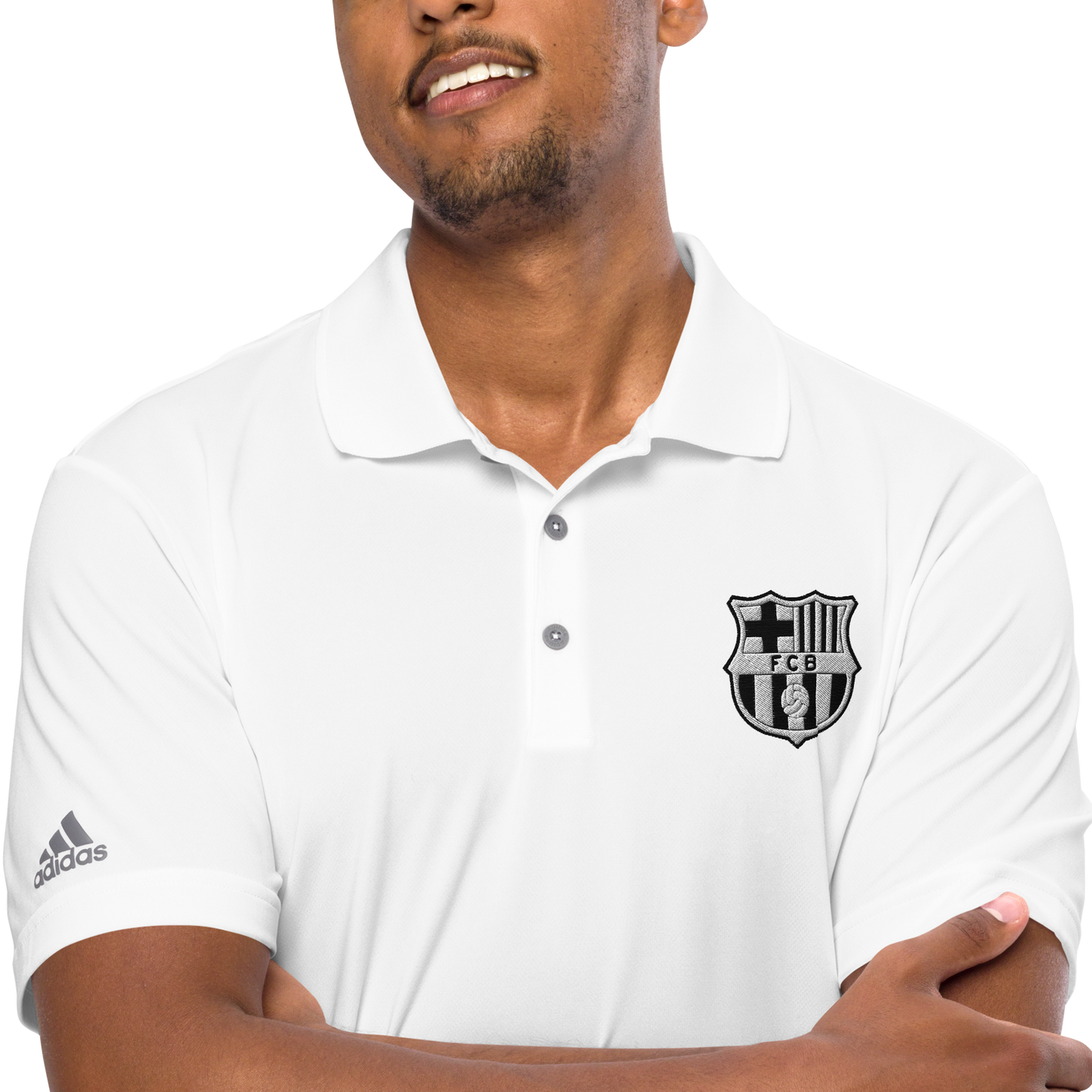 FCB Embroidered - adidas performance polo shirt
