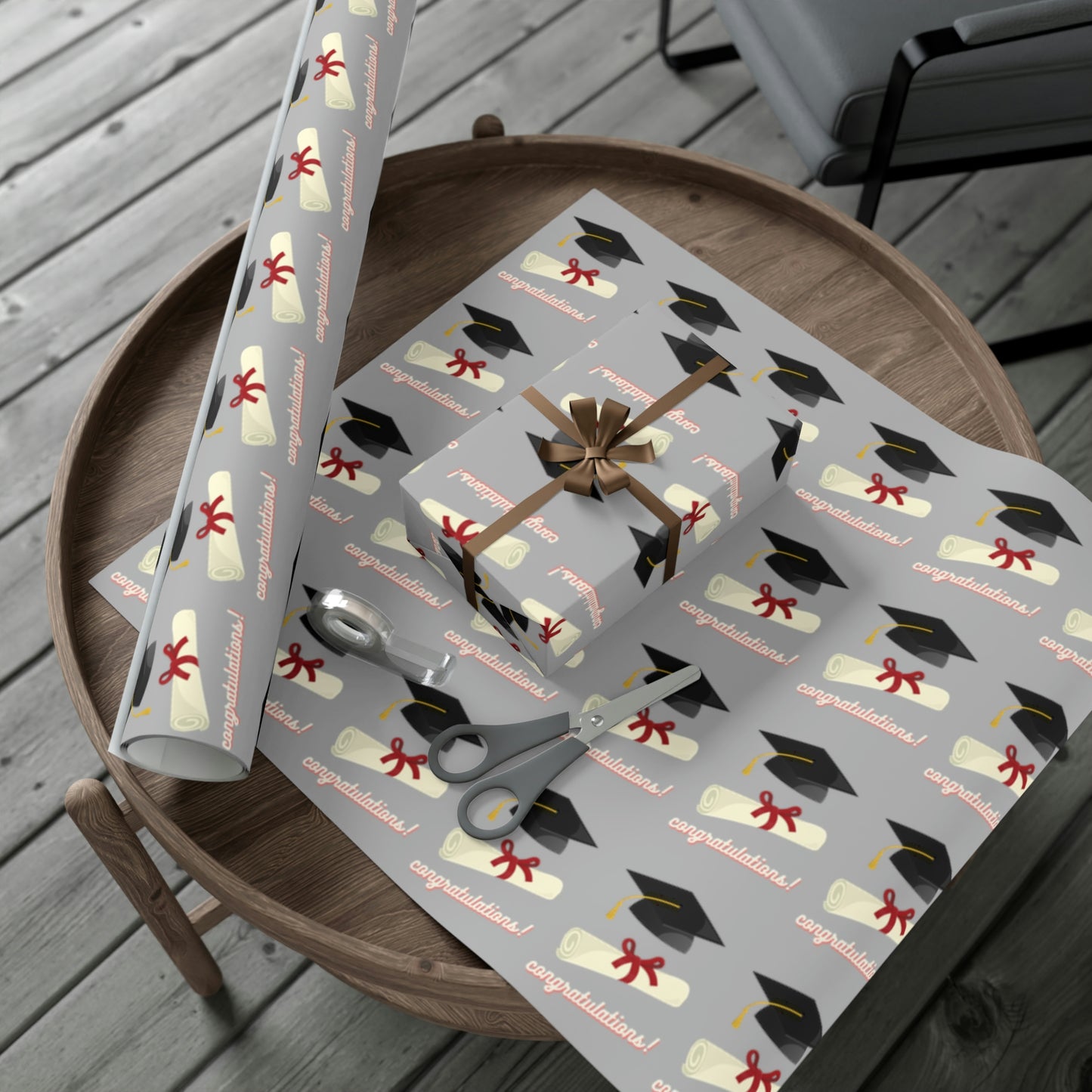 Grad Congratulations - Gift Wrap Papers