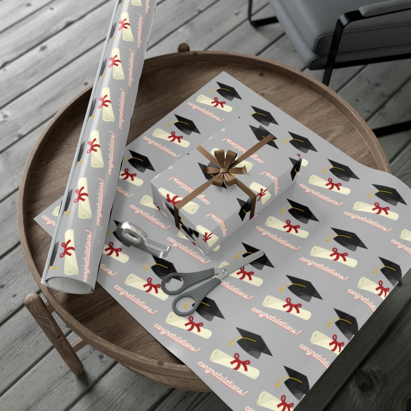 Grad Congratulations - Gift Wrap Papers