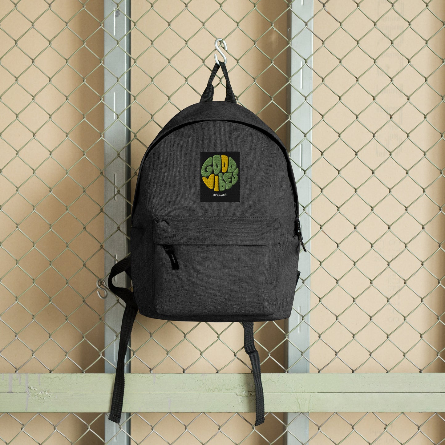 Good Vibes - Embroidered Backpack