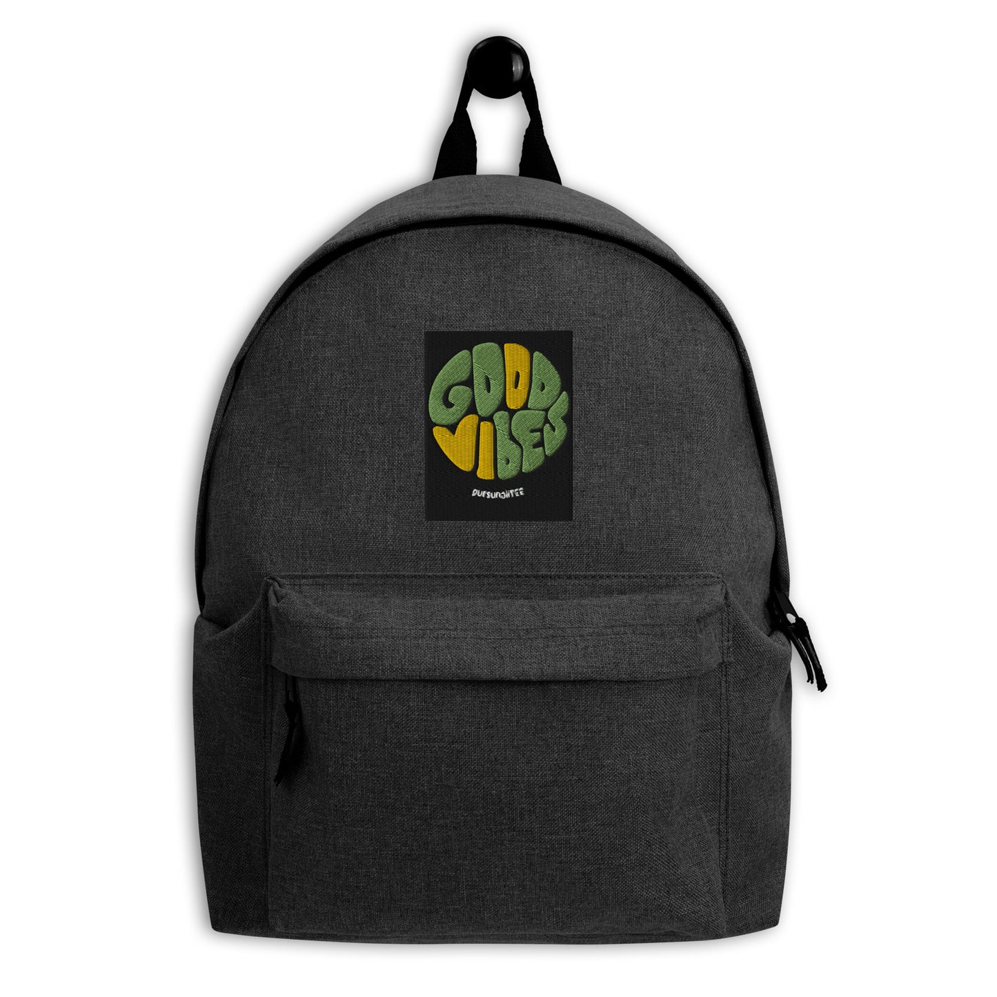 Good Vibes - Embroidered Backpack