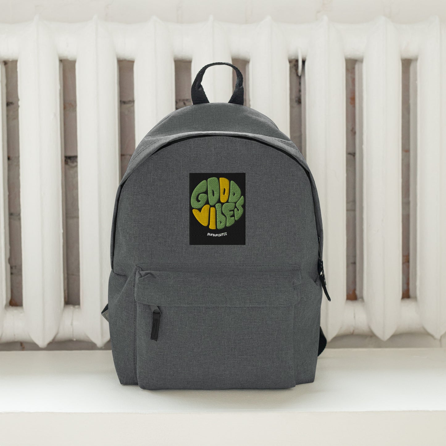 Good Vibes - Embroidered Backpack