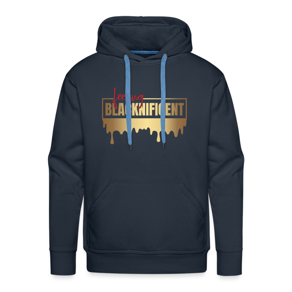 Feeling Blacknificent - Men’s Premium Hoodie - navy