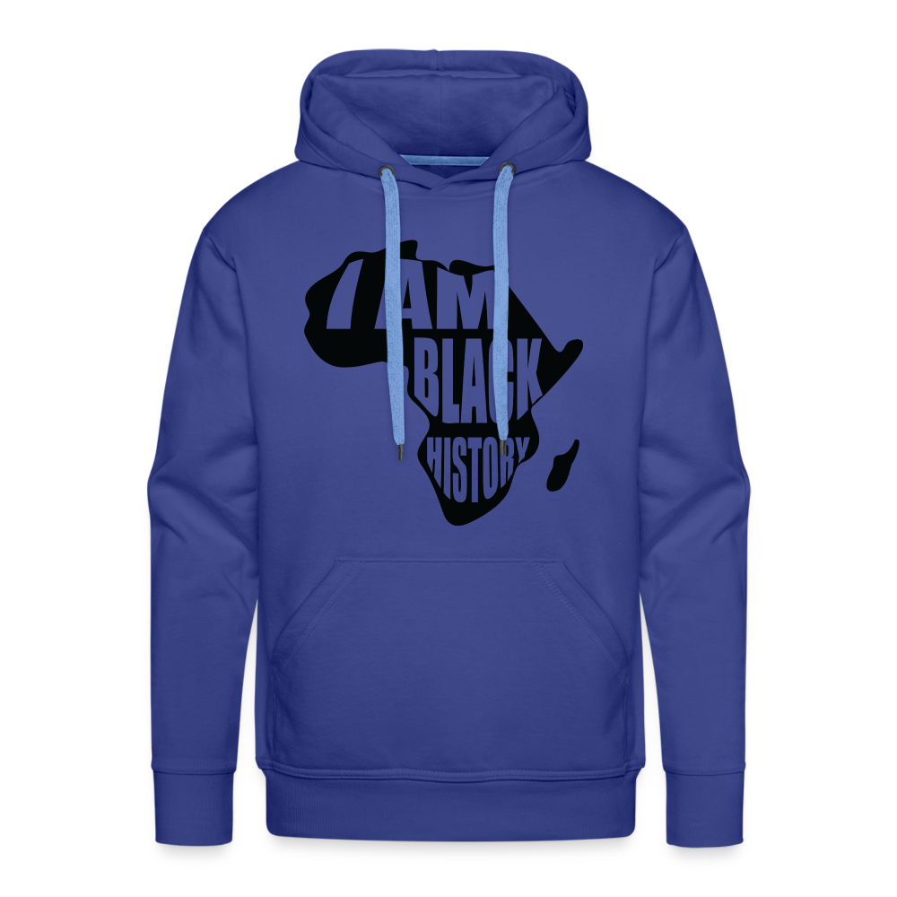 I am Black History - Men’s Premium Hoodie - royal blue