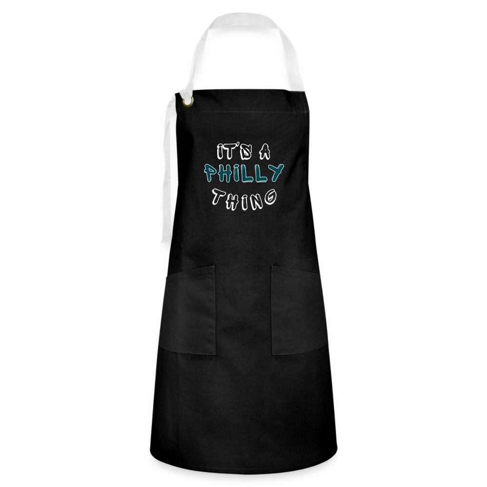 Philly - Artisan Apron - black/white