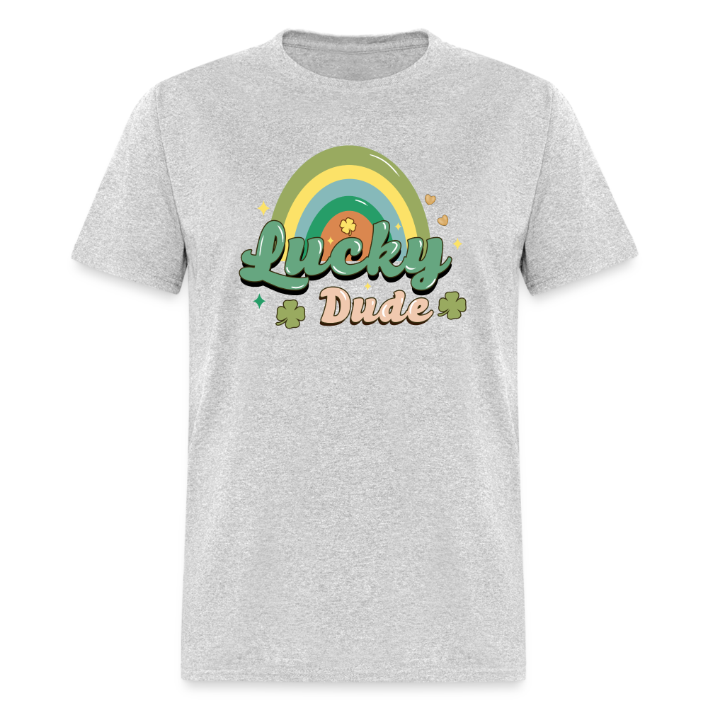 Lucky Dude - Unisex Classic T-Shirt - heather gray