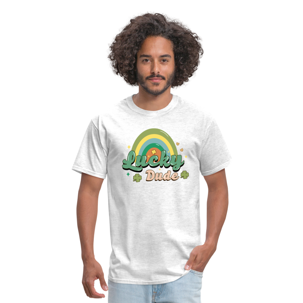 Lucky Dude - Unisex Classic T-Shirt - light heather gray