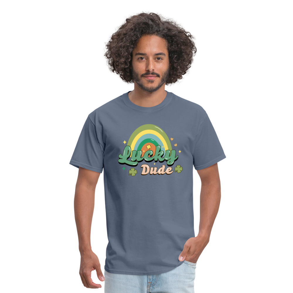Lucky Dude - Unisex Classic T-Shirt - denim
