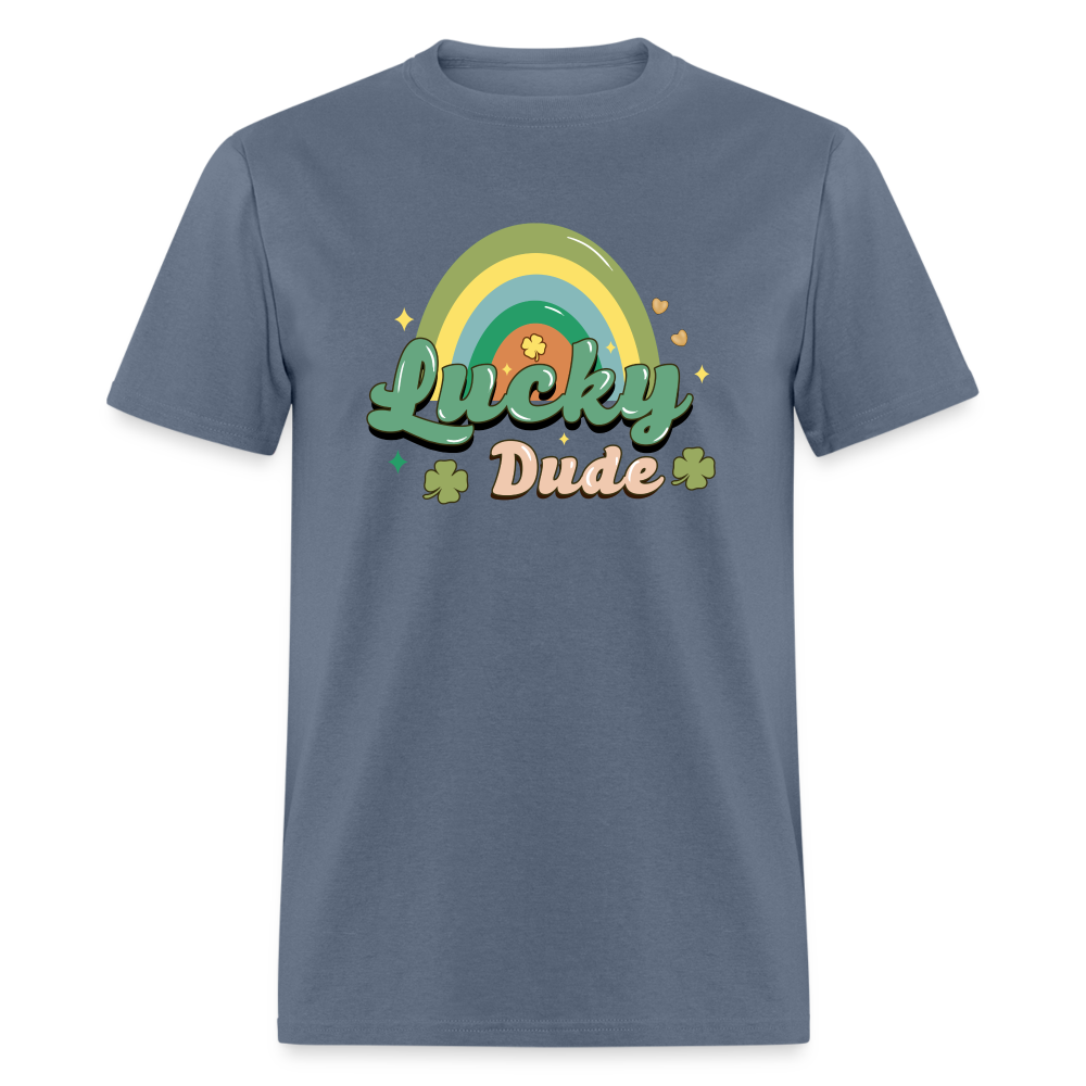 Lucky Dude - Unisex Classic T-Shirt - denim